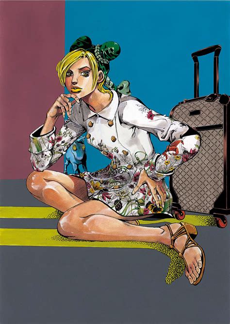 jolyne fly high with gucci|Blog / JOJO x GUCCI Collabo Takes Over the World!.